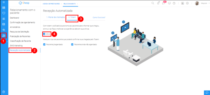 Como Ativar e Utilizar o Totem - IMG1