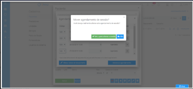 Como Migrar o Agendamento de uma Sessão de uma Guia - img 7