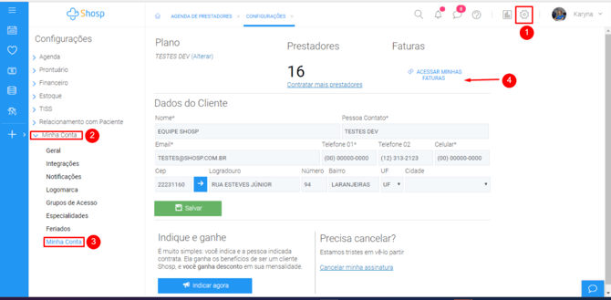 Como acessar as faturas do Shosp - img 1