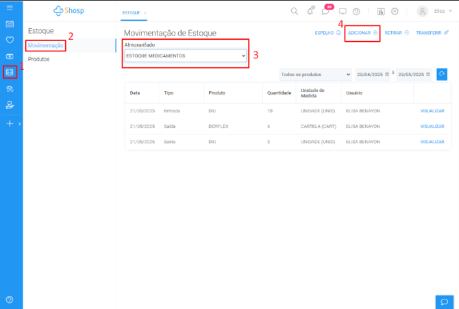 Como adicionar e retirar produtos do estoque - img 1