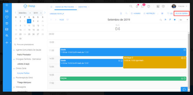 Como administrar a fila de espera - img1