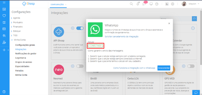 Como ativar confirmação automática de WhatsApp - img 4