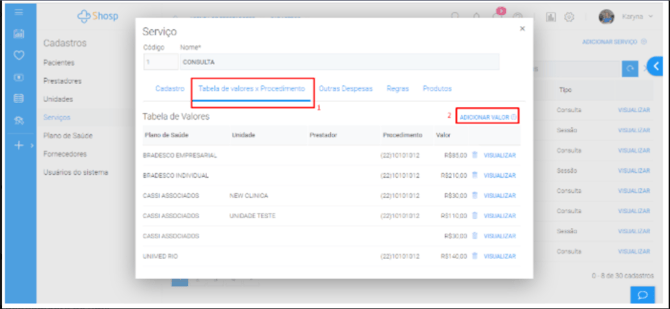 Como configurar o Faturamento TISS - img8