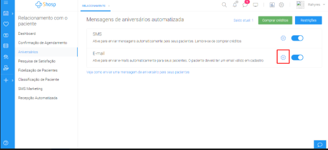 Como enviar uma mensagem de aniversário para os Pacientes - IMG 5