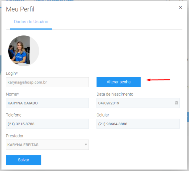 Como faço para alterar minha senha - IMG 5