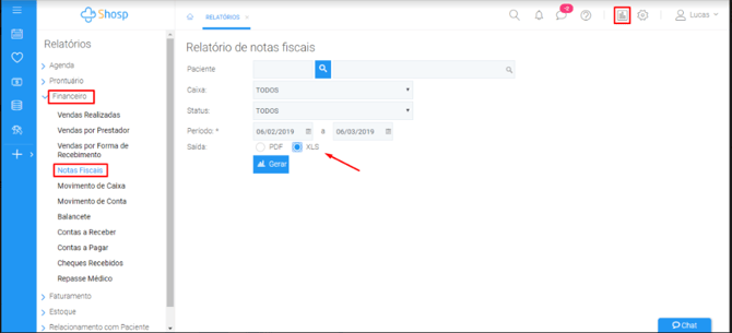 Como fazer o backup do XML das Notas Fiscais emitidas no Shosp- img 1