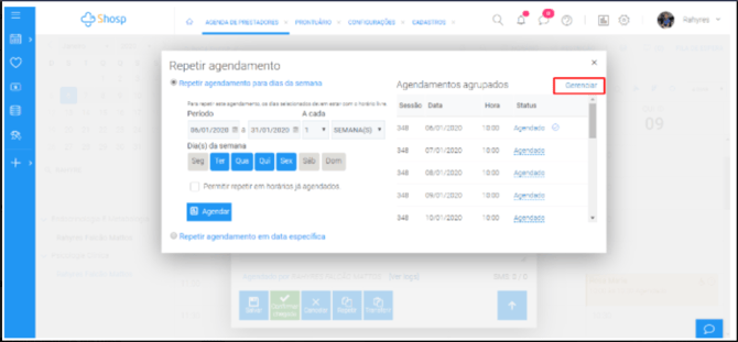 Como realizar o gerenciamento de sessões no Shosp - img 1
