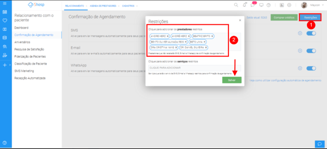 Como utilizar a Confirmação de Agendamento - img 14