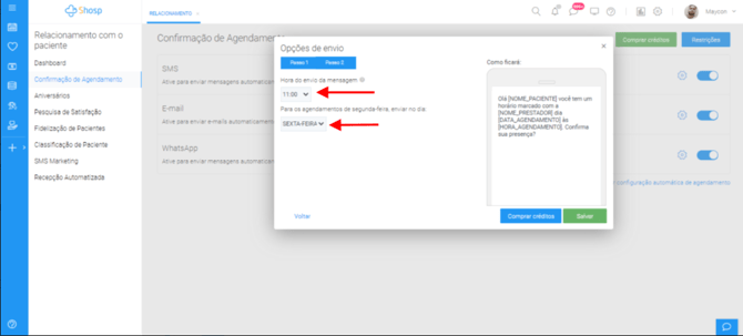 Como utilizar a Confirmação de Agendamento - img 4