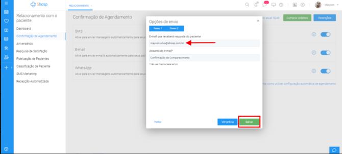 Como utilizar a Confirmação de Agendamento - img 7