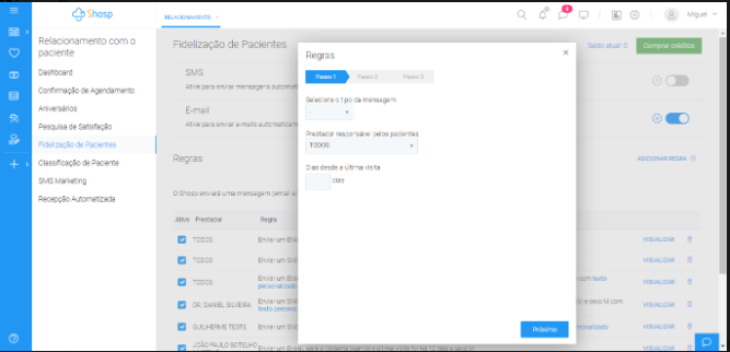 Como utilizar a Fidelização de Pacientes - IMG 2