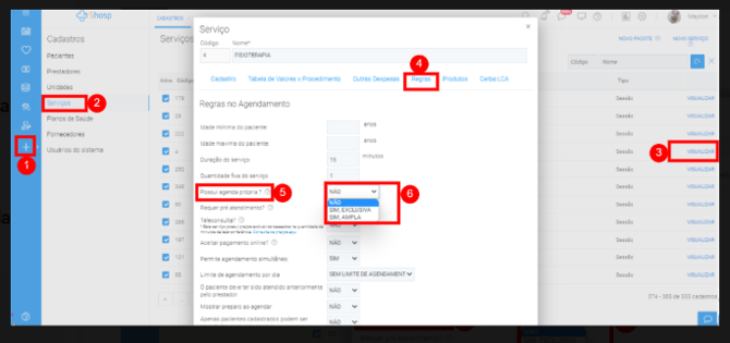 Como utilizar a agenda de serviços - img 1
