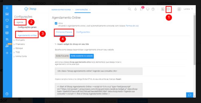 Como utilizar o Agendamento Online- img 1