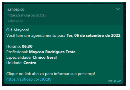Como utilizar o Whatsapp para confirmação de agendamento - IMG 3