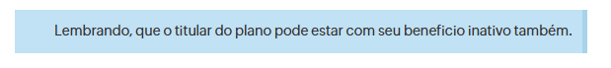 Como utilizar o cadastro de dependentes no plano de assinaturas - obs 2