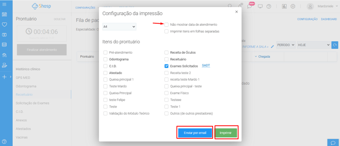 Enviar por email