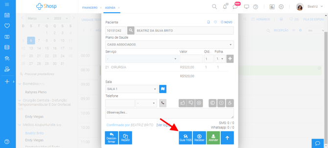 Imagem 1 - emitir e imprimir guias