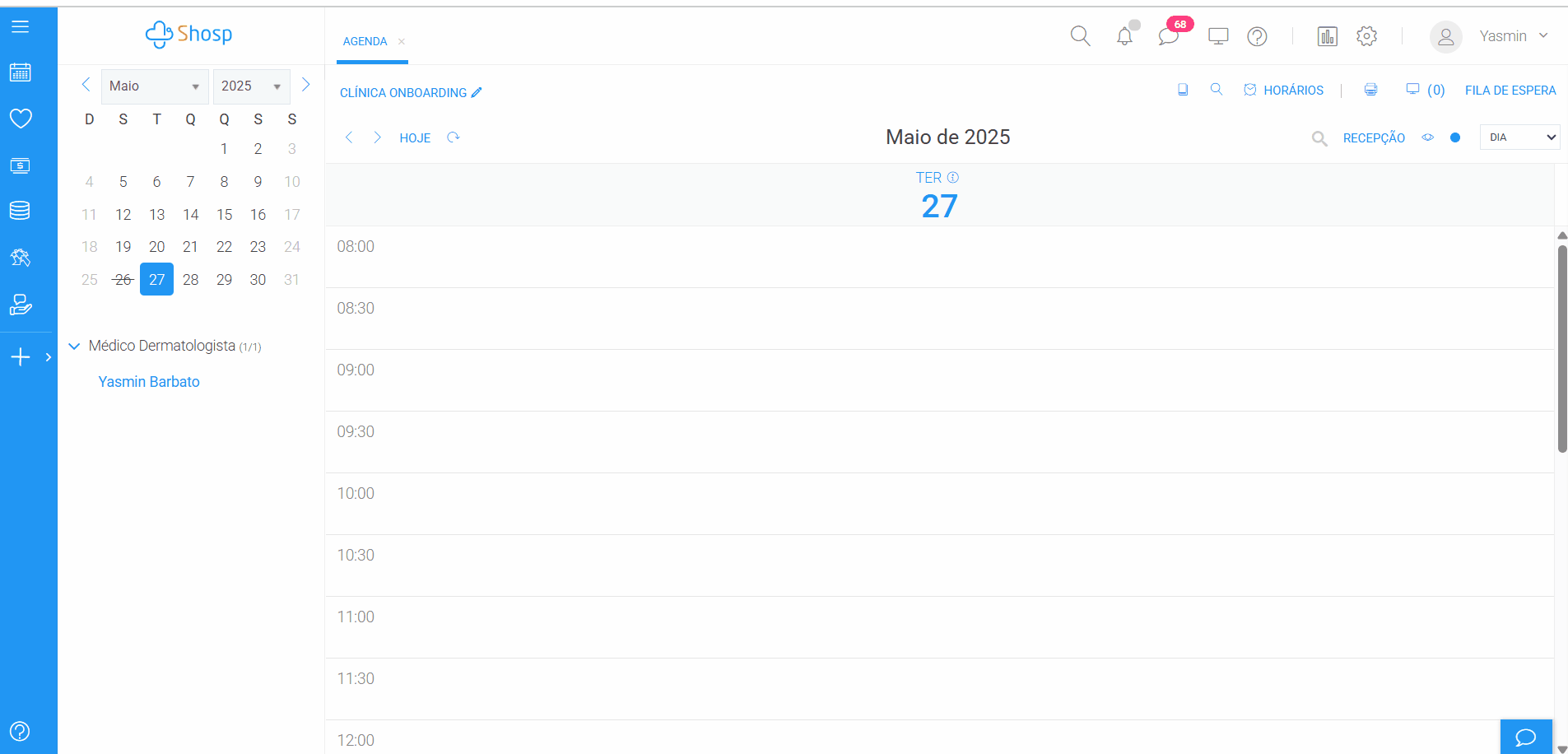 Imagem 1 - gif 1 - agendar paciente