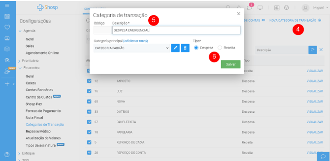 Imagem 2 - adicionar categoria