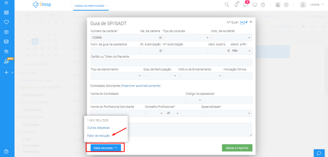 Imagem 2 - fator de redução