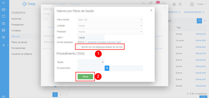 Imagem 7 - despesas por plano de saúde
