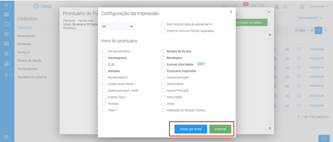 Imprimir prontuario 2