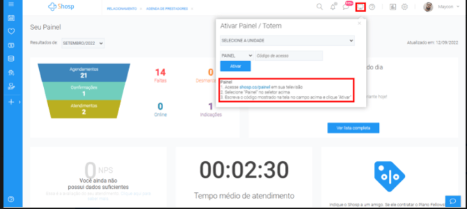 Painel de chamados - img 5