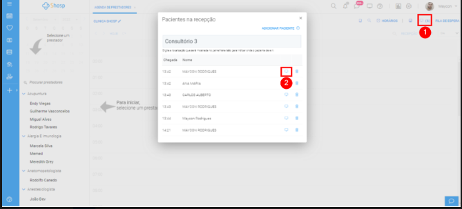 Painel de chamados - img 9