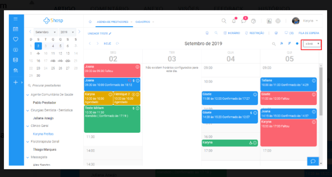 Visualizar agenda médica - IMG 2