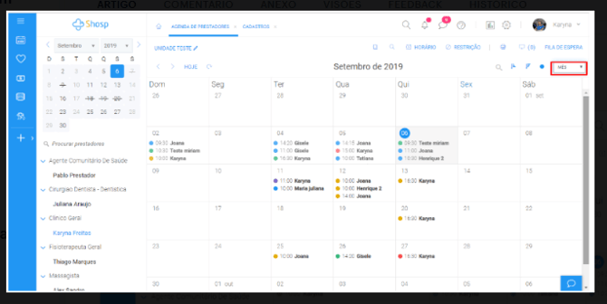 Visualizar agenda médica - IMG 4