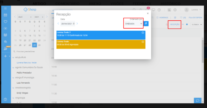 Visualizar agenda médica - IMG 5