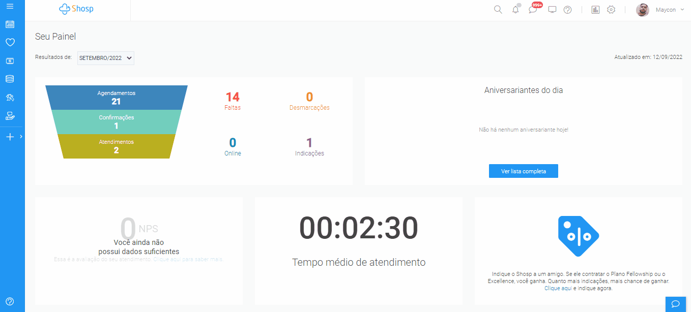 agenda serviço- VIDEO